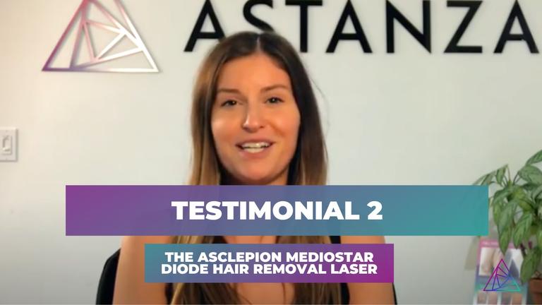 Testimonial Whitley (Treatment with the Asclepion MeDioStar)