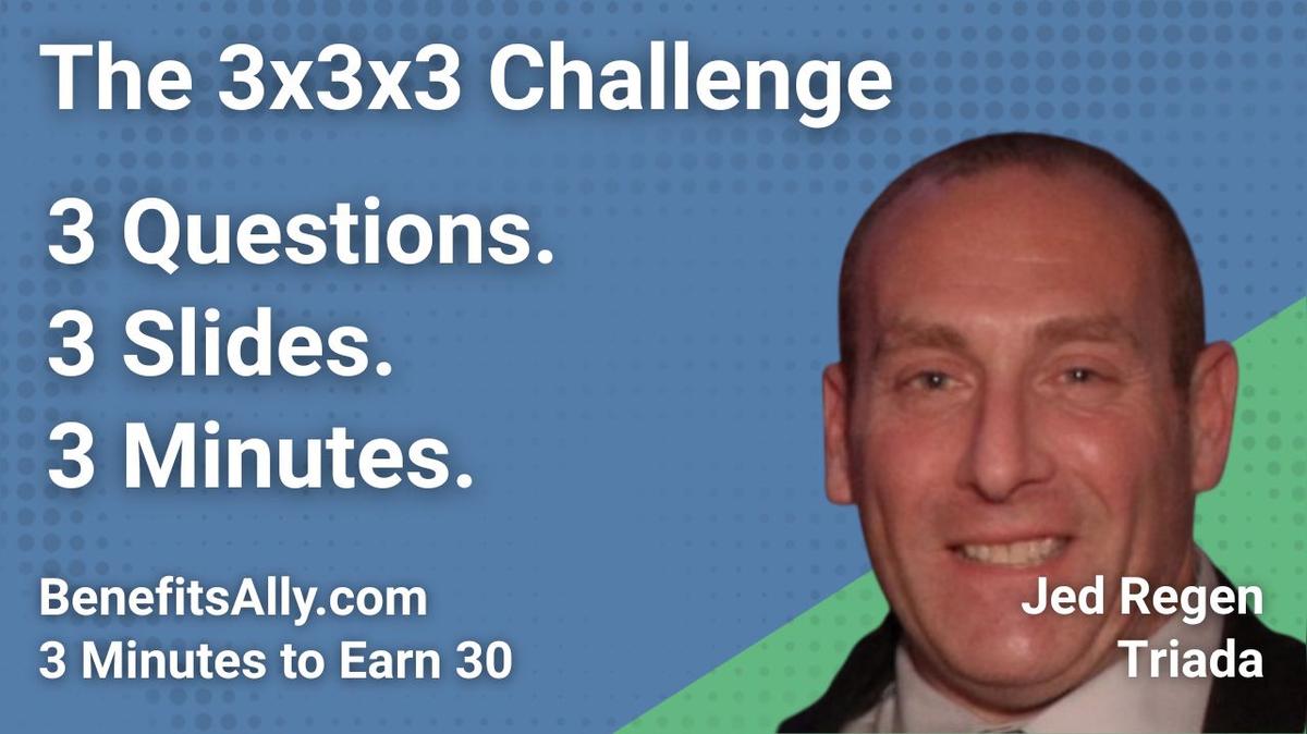 Triada - 3x3x3 Challenge with Jed Regen