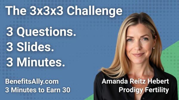Prodigy Fertility - 3x3x3 Challenge with Amanda Reitz Hebert