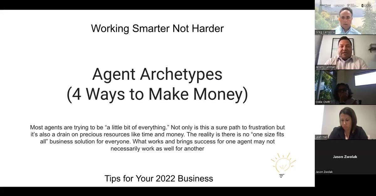 Agent Archetypes: 4 Ways to Make Money (7.13.2022)