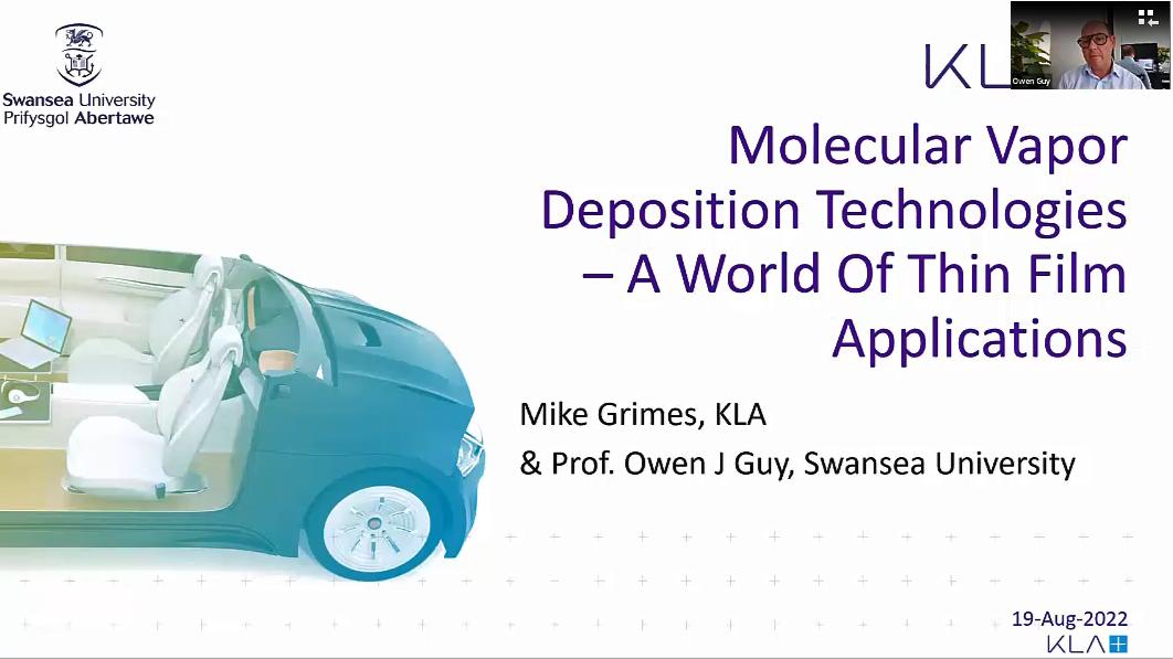 Thin Films & Coatings Symposium: Molecular Vapour Deposition Technologies: A World of Thin Film Applications