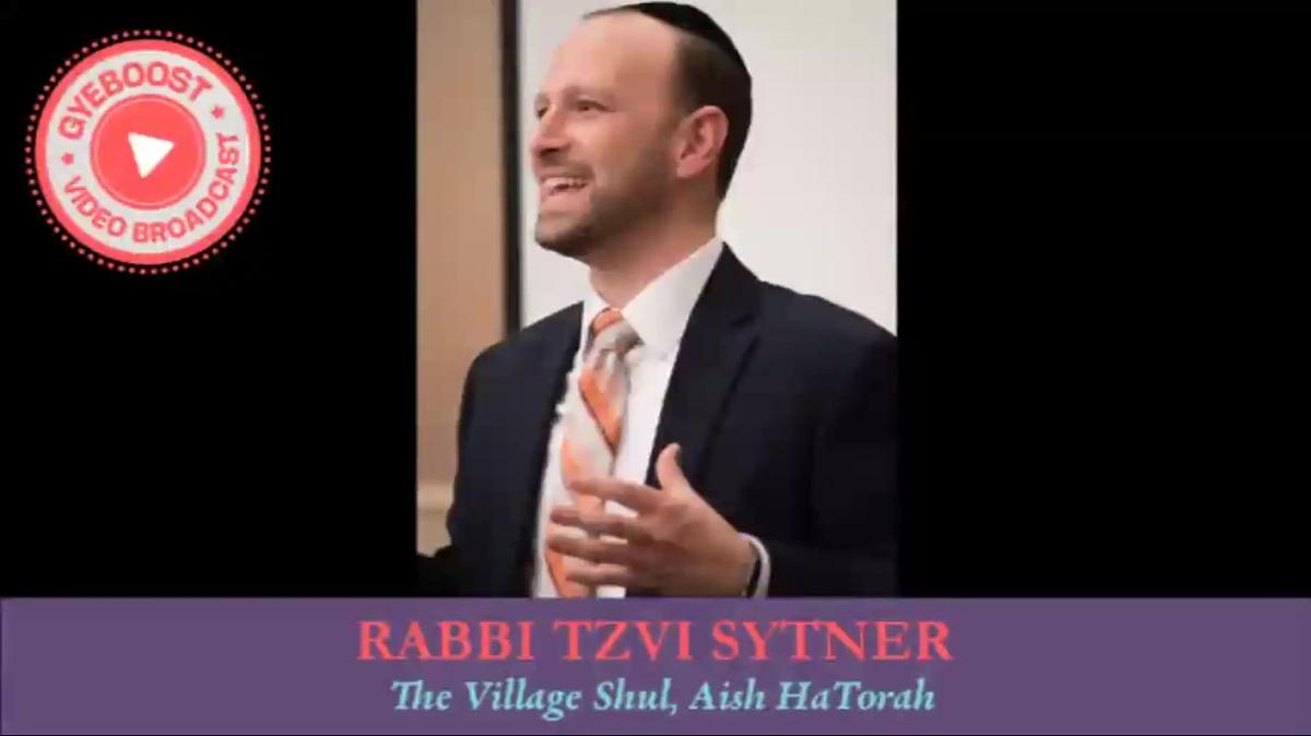 # - Rabbi Tzvi Sytner - Los altibajos