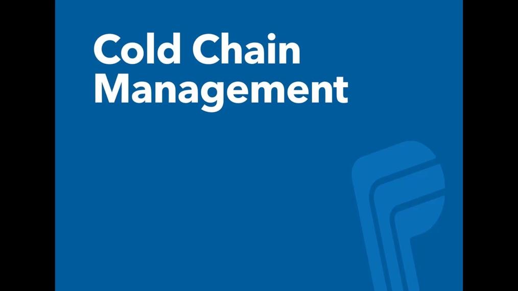 MVP External Partners – Cold Chain Management