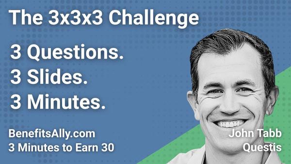 Questis - 3x3x3 Challenge with John Tabb