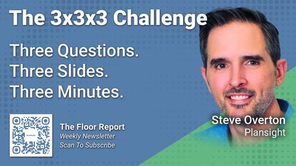 Plansight - 3x3x3 Challenge with Steve Overton