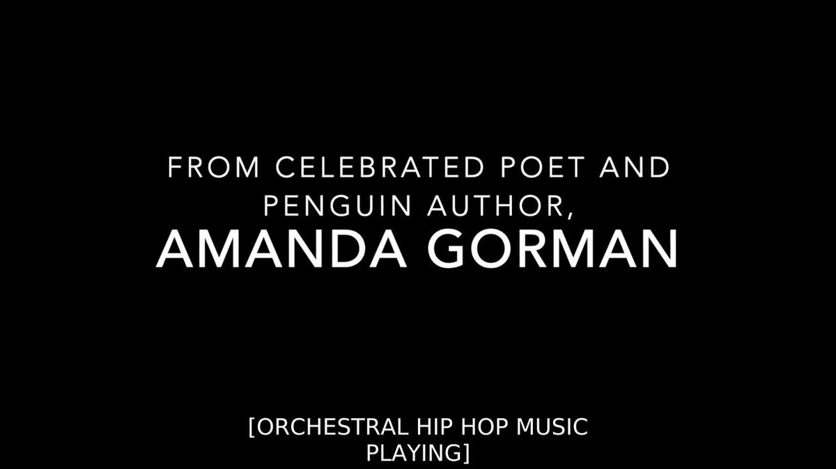 Amanda Gorman on Poetry