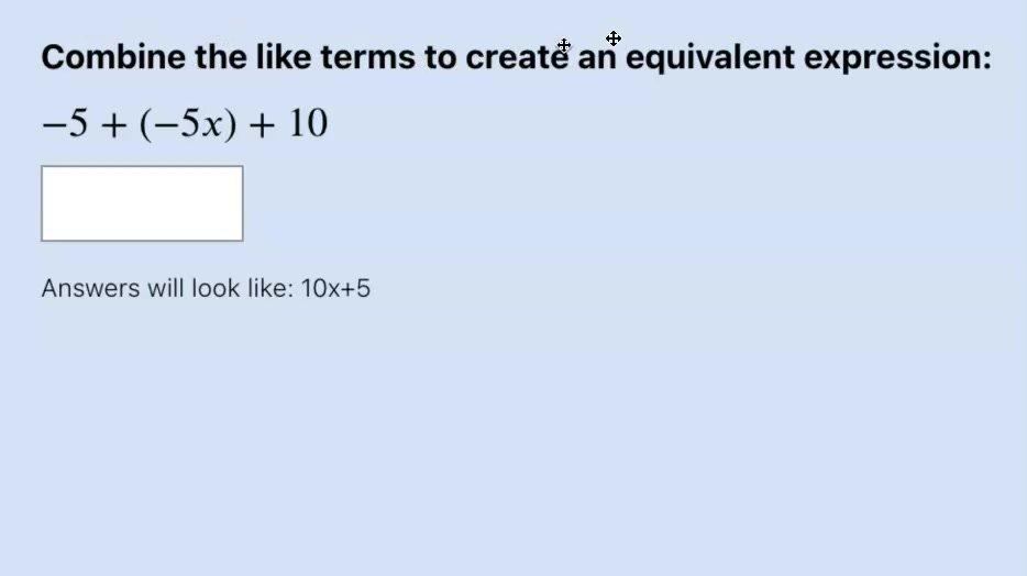 Combining Like Terms with Negative Coefficients Q2.mp4