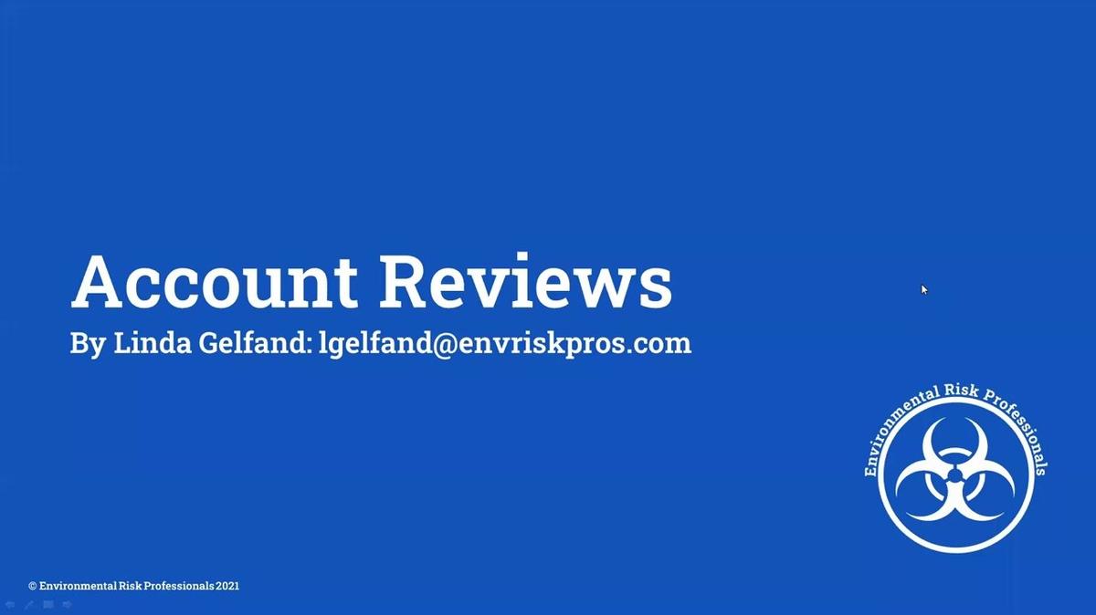 Account Reviews