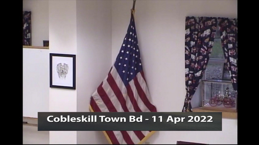 Cobleskill Town Bd - 11 Apr 2022