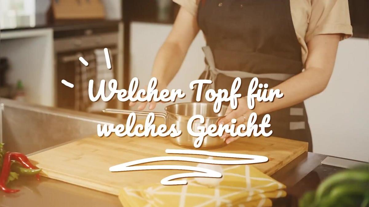 Welchen Topf für welches Gericht