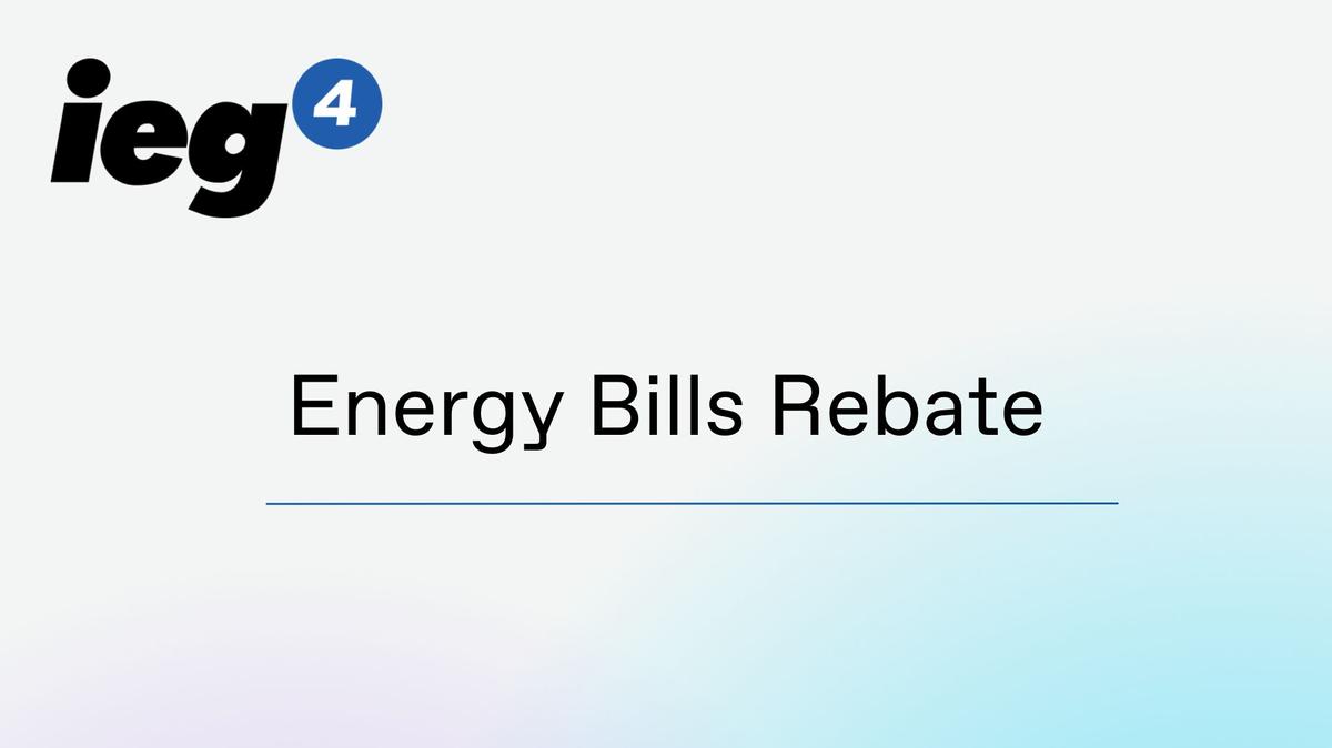 Energy Bills Rebate Service