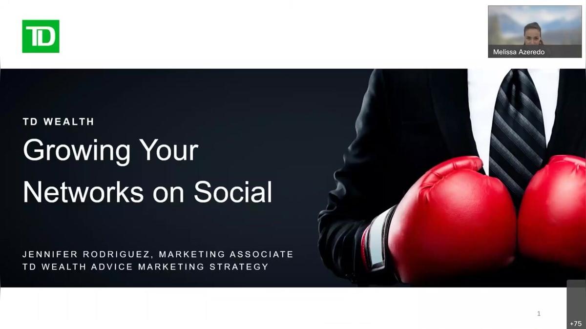 Advisor Virtual Classroom - Growing Your Networks on Social