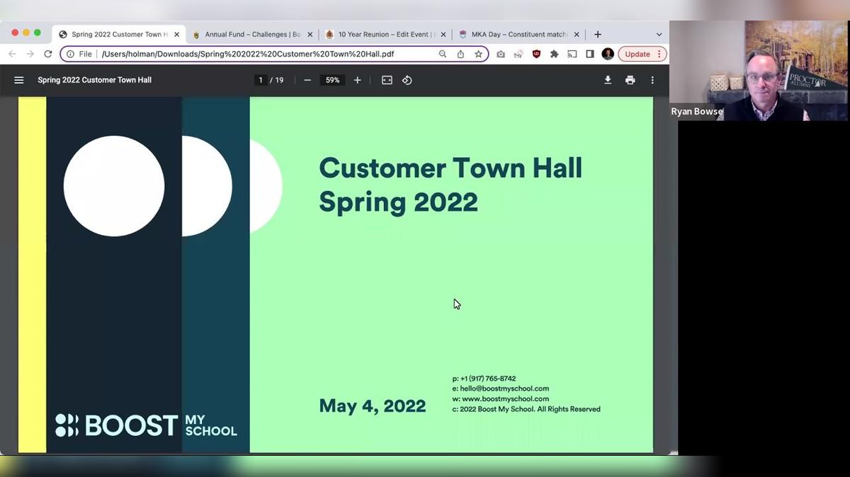 Spring &#39;22 Customer Town Hall