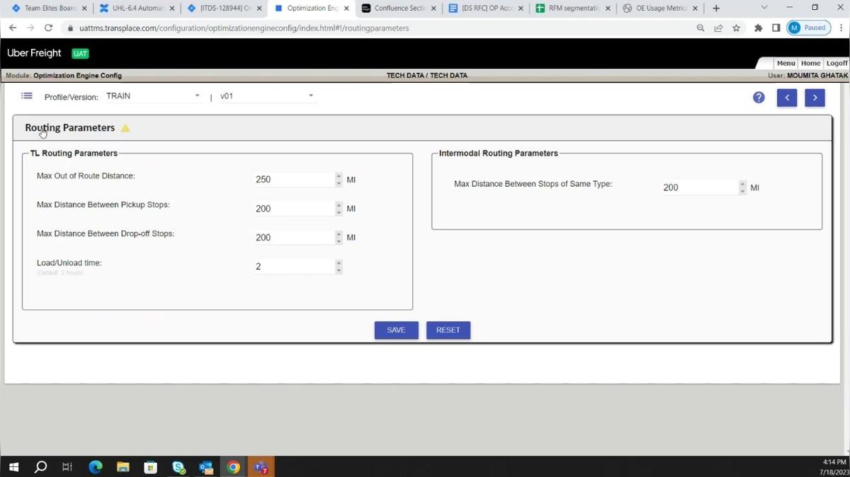 OP06 – Routing parameters and Rating rules