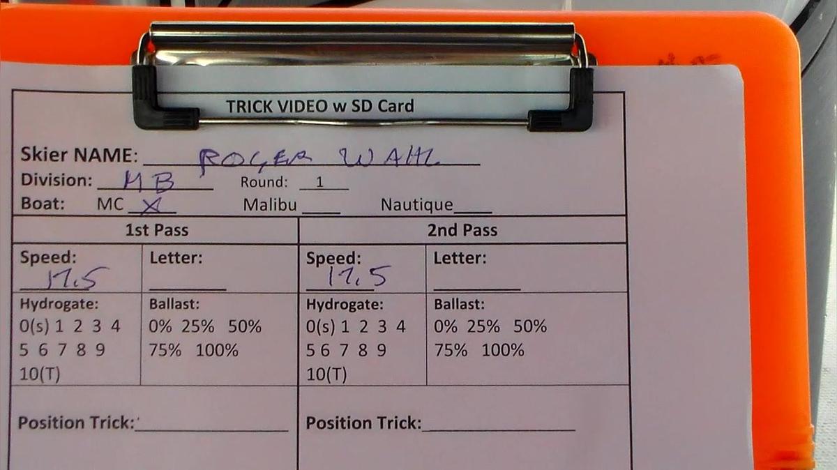 Roger Wahl MB Round 1 Pass 2