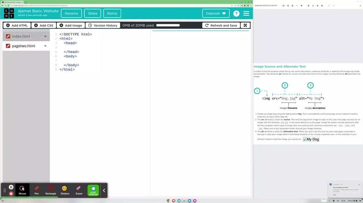 _How to put a photo in your website