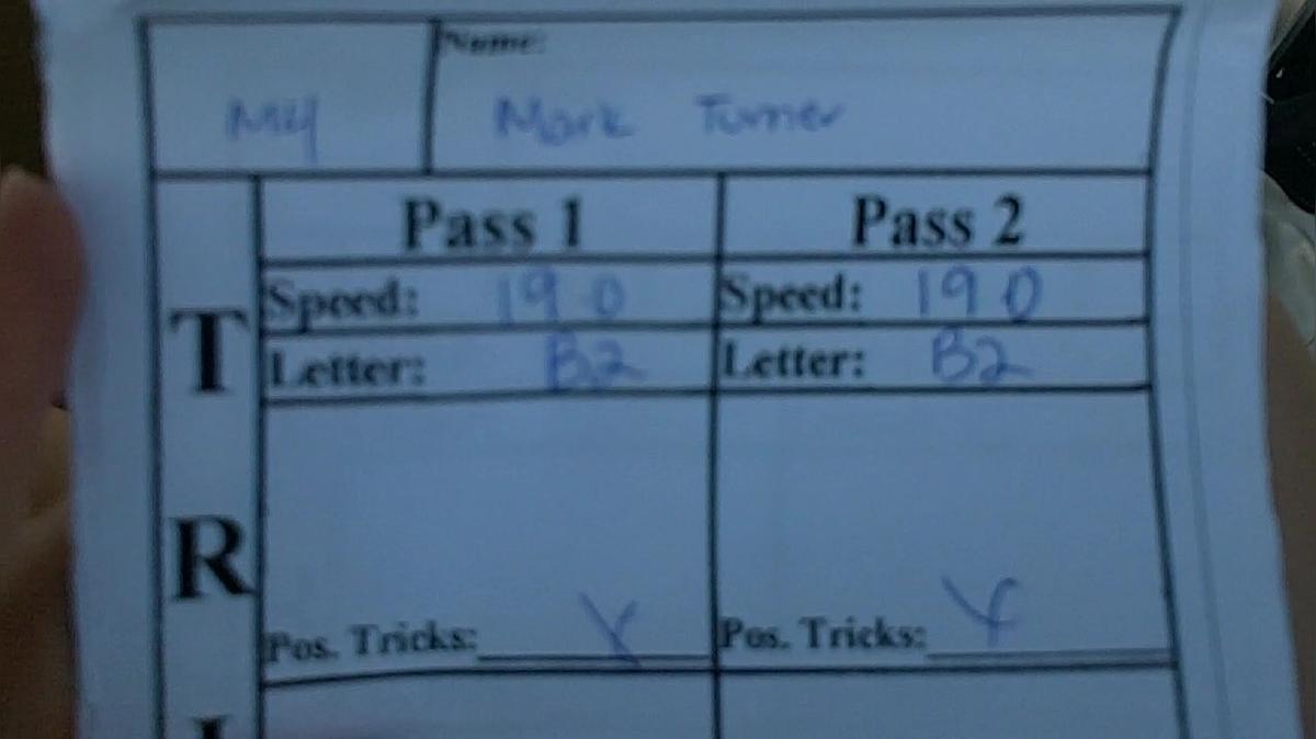 Mark Turner M4 Round 1 Pass 2