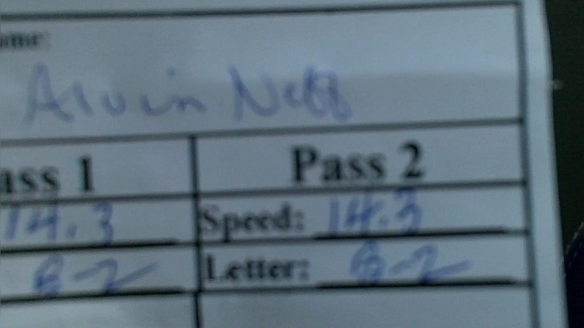 Alvin Neff M7 Round 1 Pass 2