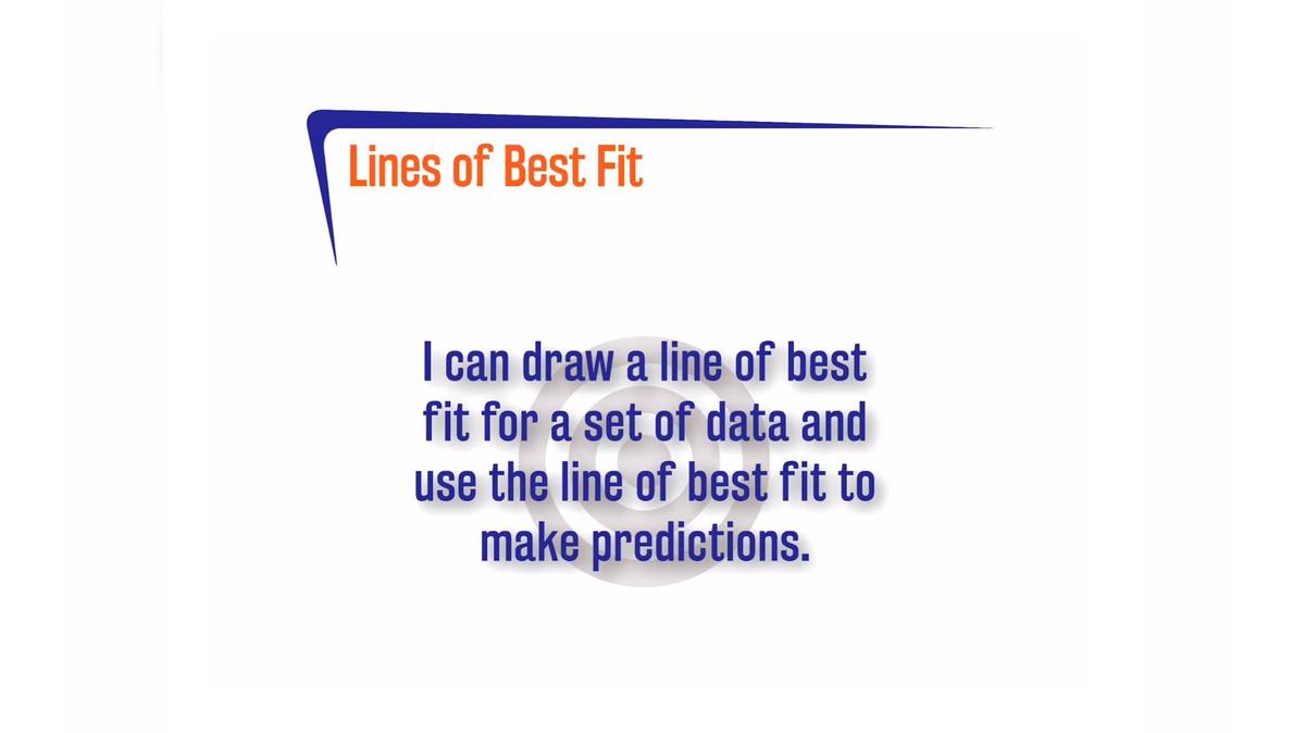 FLSP A.9.2 Lines of Best Fit