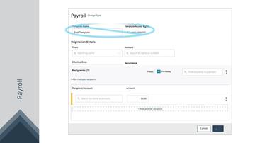 Creating Payroll, Multiple, &amp; Split Payments