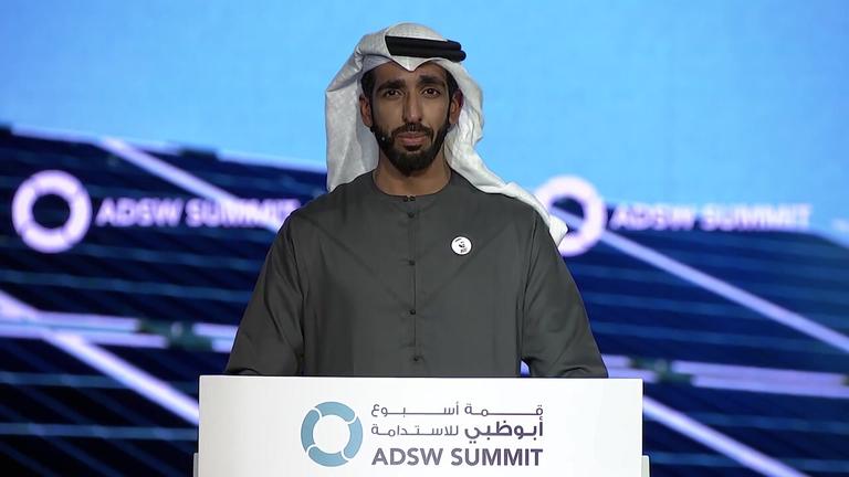 2023 - ADSW - Summit - HE Sheikh Shakhboot Bin Nahyan Al Nahyan