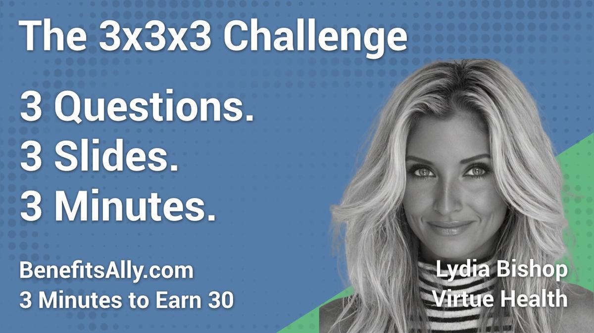 Virtue Health - 3x3x3 Challenge with Lydia Bishop