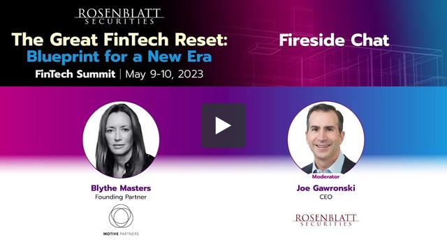 Fireside Chat with Blythe Masters