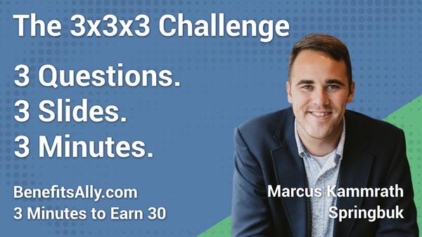Springbuk - 3x3x3 Challenge with Marcus Kammrath
