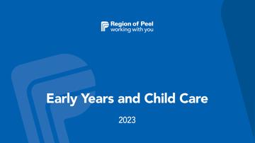 Peel Early Years and Child Care 2023
