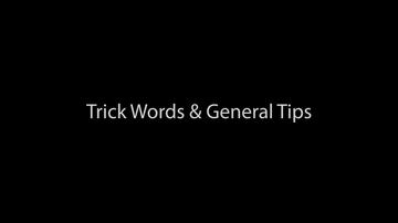 FUN L1 Trick Words & General Tips (5:40)