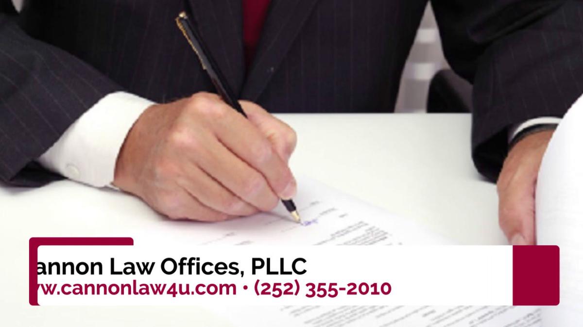 Attorney in Greenville NC, Cannon Law Offices, PLLC