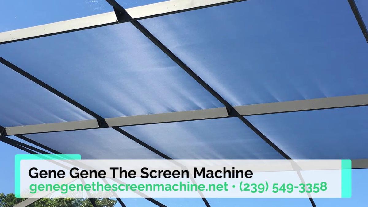 Screen Repair in Cape Coral FL, Gene Gene The Screen Machine