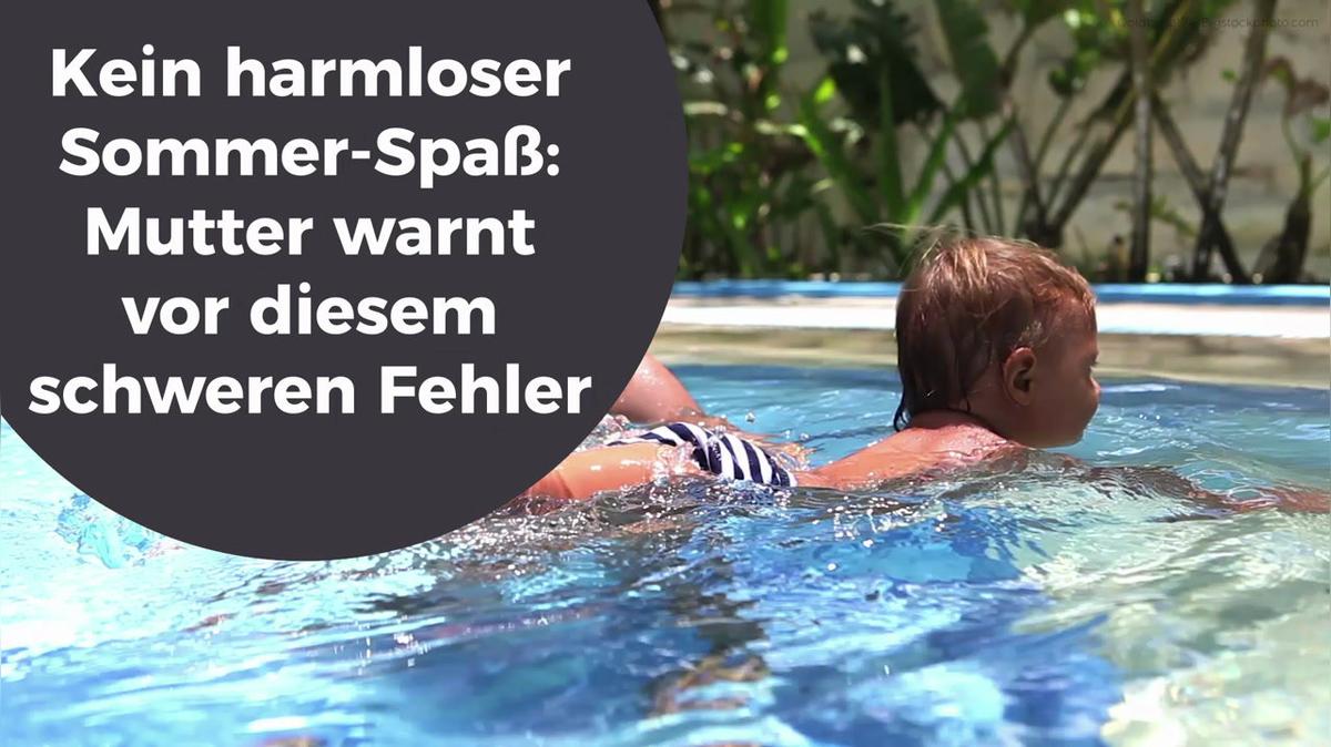 Kein harmloser Sommer-Spaß: Mutter warnt vor diesem schweren Fehler