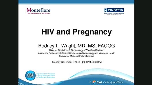 HIV and Pregnancy