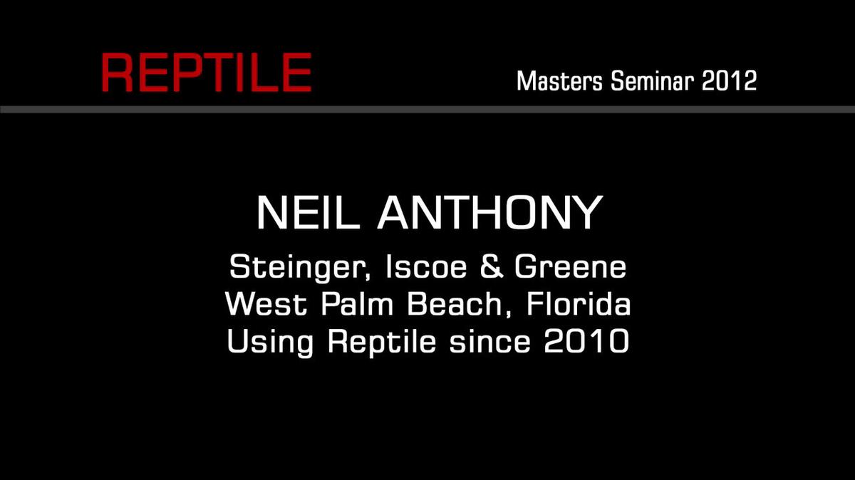 2012 Masters Seminar 11 Neil Anthony.mp4