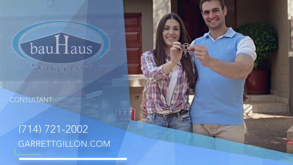Real Estate Agency in Orange CA, BauHaus Properties - Garrett Gillon