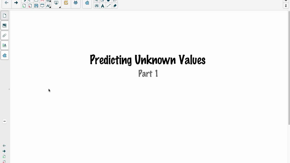 Predicting Unknown Values.mp4