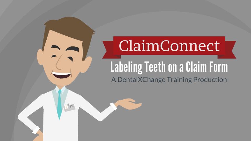 Labeling Teeth on a Claim Form