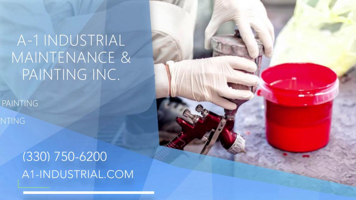 Painting Contractor in Campbell OH, A-1 Industrial Maintenance &amp; Painting Inc.