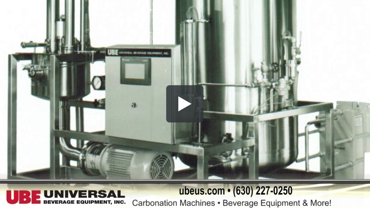 Carbonation Machines in Bensenville IL, Universal Beverage Equipment
