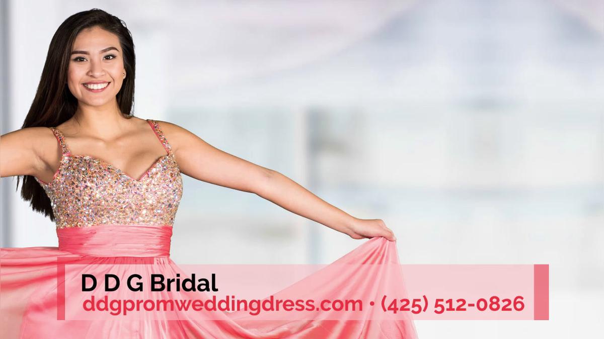Prom Dresses in Everett WA, D D G Bridal