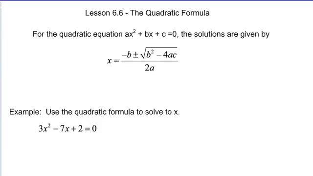 6.6 Quadratic formula (fixed).mp4