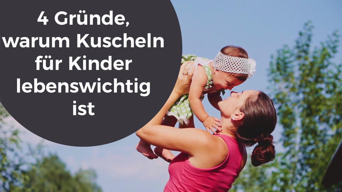 4 Gründe, warum Kuscheln für Kinder lebenswichtig ist