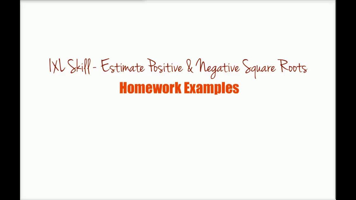 Math 8 Q3 Unit 6 IXL Skill Homework Examples.mp4