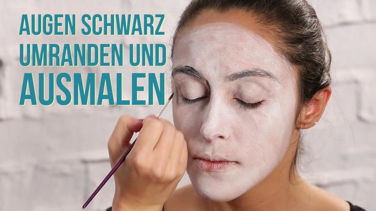 Halloween Make-up schminken