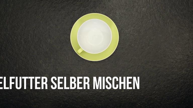Vogelfutter selber mischen