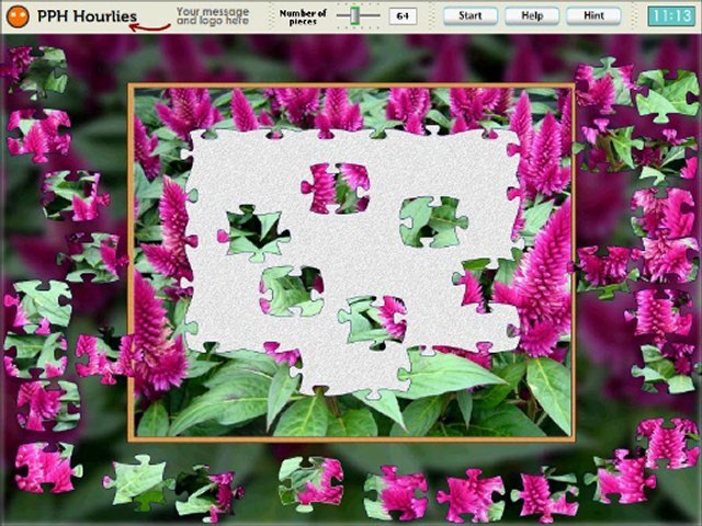 Design a customized digital jigsaw puzzle from your photo