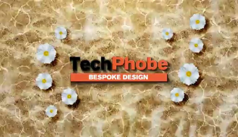 Create a awesome tranquil butterfly / water effect logo animation