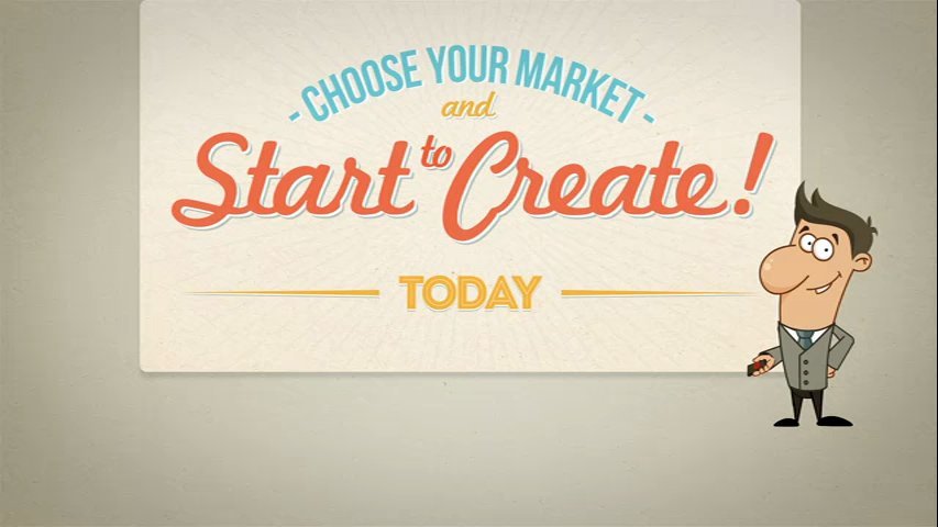 Make a cartoon business explainer video promoting your business or products