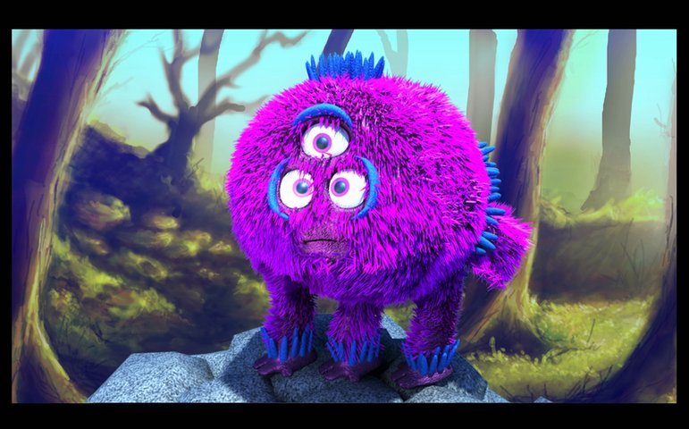 Make a 3D character for animation or concept art